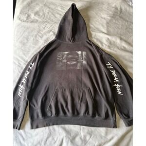 Ty Dolla Sign Tour Graphic Hoodie Mens XXL Black Long Sleeve Concert Merch